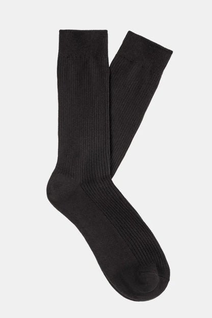 CASK RIBBED MID SOCKS